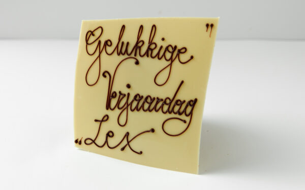 Uw wens op chocolade