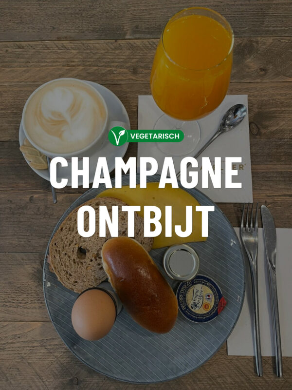 Deluxe Ontbijt met Champagne Veggie